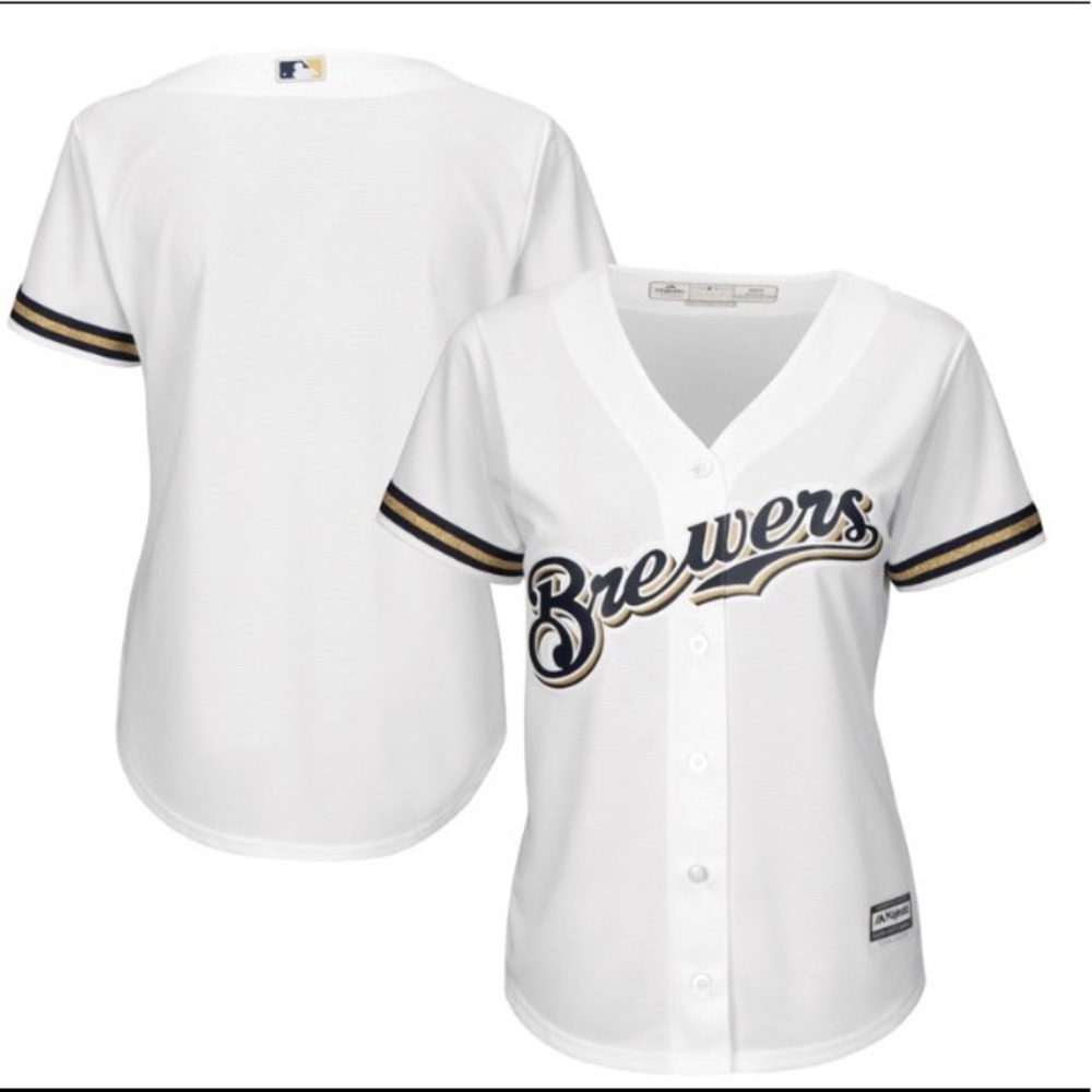 NWOT Milwaukee Brewers Jersey